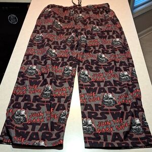 Star Wars Darth Vader Join The Dark Side Mens Pajama Pants Sz: Large